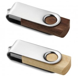 Pamięć USB drewniany